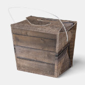 Rustieke bruiloft de nacht voor repetitie diner bedankdoosjes (Achterkant)