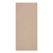 Rustieke bruiloft diner menu. Eenvoudig modern lan Reclamekaart (Achterkant)