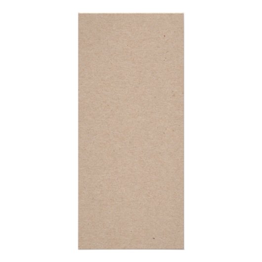 Rustieke bruiloft diner menu. Eenvoudig modern lan Reclamekaart (Achterkant)