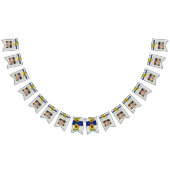 Rustieke bruiloft gouden zonnebloem blauw grijs ho vlaggetjes (Alle)