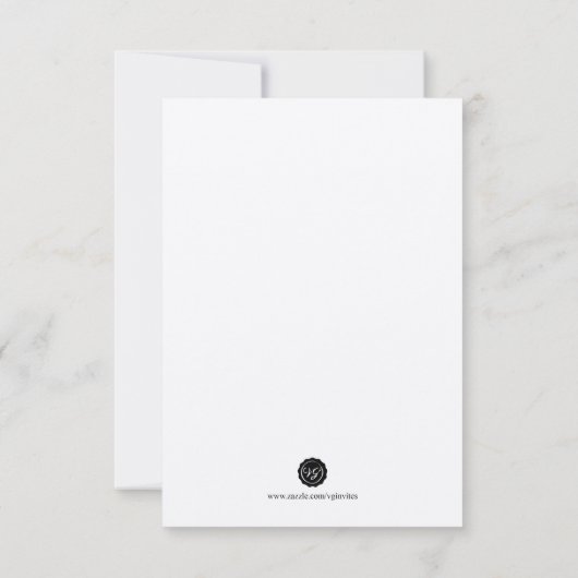 Rustieke Bruiloft Individuele Tafels Zitschema Kaart (Achterkant)