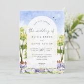 Rustieke bruiloft lavendel Boho Kaart (Staand voorkant)