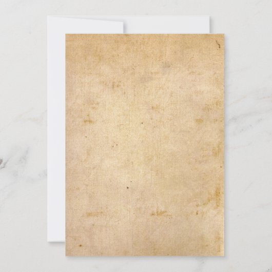 Rustieke bruiloft repetitie diner BBQ Kaart (Achterkant)