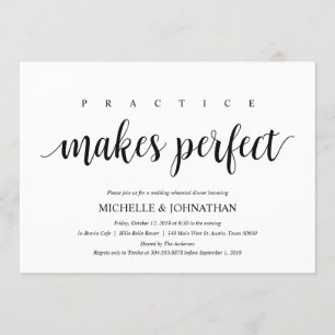 Rustieke bruiloft repetitie diner uitnodigingskaar kaart