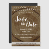 Rustieke Bruiloft String Lights Magnetisch (Voorkant / Achterkant)