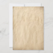 rustieke bruiloft uitnodiging (Achterkant)