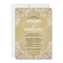 Rustieke bruiloft uitnodiging Ik Hand getrokken Pa