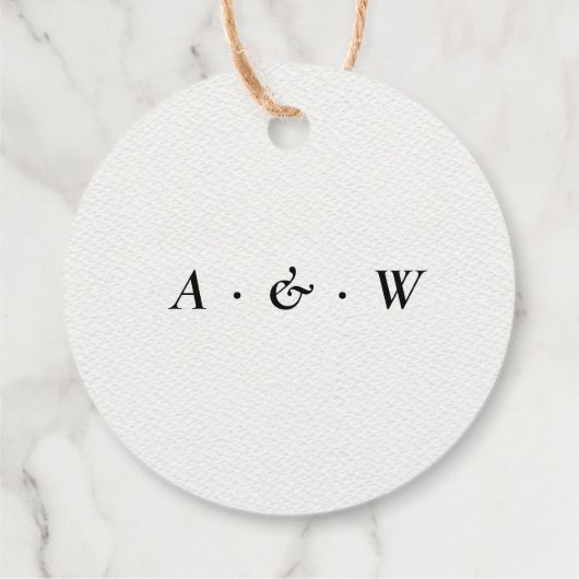 Rustieke bruiloft Waterverf Woodland Pine Forest Bedankjes Labels (Achterkant)