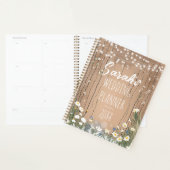 Rustieke Bruiloftsplanner | Schuur Bloemendesign Planner (Display)