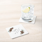 Rustieke Bruiloftsuitnodiging Onderzetters | Kabaa (Insitu)