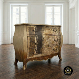  rustieke bruine bloemengestoorde textuur tissuepapier