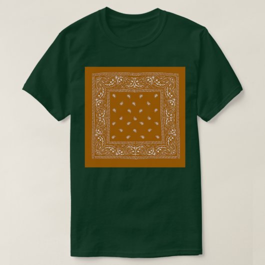 RUSTIEKE BRUINE EN WITTE ANNA T-SHIRT (Design voorkant)