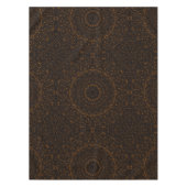 Rustieke bruine mandala met westerse charme tafelkleed (Voorkant)