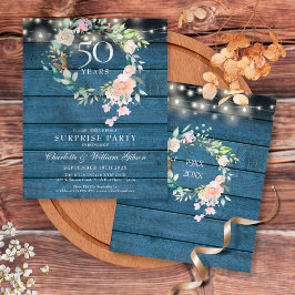 Rustieke Budget Surprise Party 50ste Verjaardag