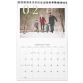 Rustieke Buffalo Check 2026 Foto Agenda Kalender (Feb 2027)