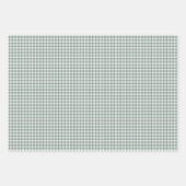 Rustieke Buffalo Plaid 3 Verschillende Patroon Inpakpapier Vel (Voorkant 2)