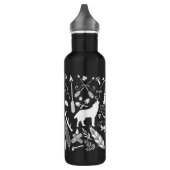 Rustieke Buffel Herten Wolf Beer elke kleur Waterfles (Links)