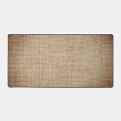 Rustieke Burlap Afbeelding Bureaumat (Voorkant)