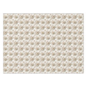 Rustieke Burlap Bow en Sterren met Pine Naalden Tafelkleed (Voorkant (Horizontaal))