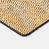 Rustieke Burlap Foto Afbeelding Kwallen Design Bureaumat (Hoek)