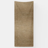 Rustieke Burlap Natuur Patroon Banner – Boerderij (Verticaal)