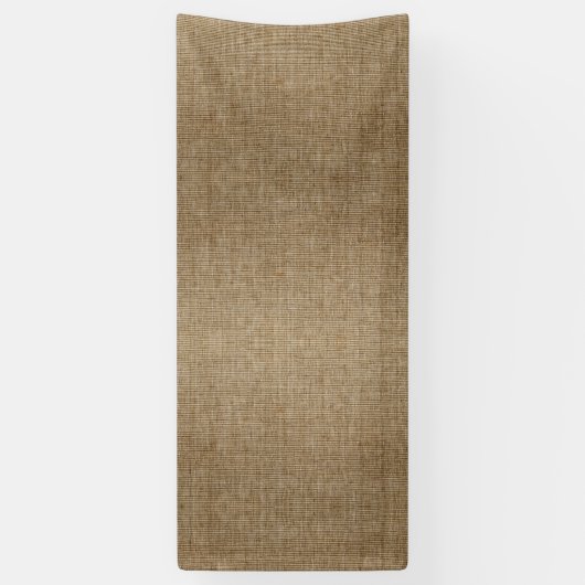 Rustieke Burlap Natuur Patroon Banner – Boerderij (Verticaal)