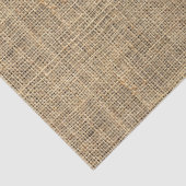 Rustieke Burlap Textuur Meubels Decoupage Tissuepapier (Detail)