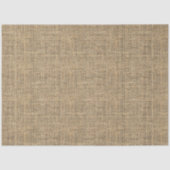 Rustieke Burlap Textuur Meubels Decoupage Tissuepapier (Voorkant)