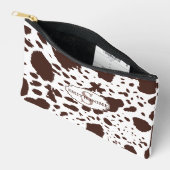 Rustieke Cabin Koeienhuid Print Gezellige Boerderi Etui (Open)