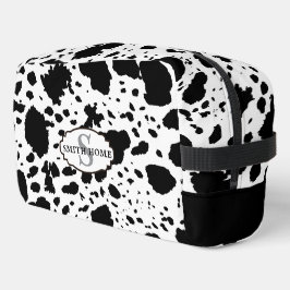 Rustieke Cabin Koeienhuid Print Gezellige Boerderi Toilettasje