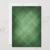 Rustieke Cabine Verjaardagsfeestuitnodiging Kaart (Achterkant)