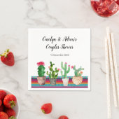 Rustieke Cactus Koppels Douche Servet (Insitu)