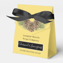 Rustieke Cedarwood Citroengras Artisan Soap Favor 