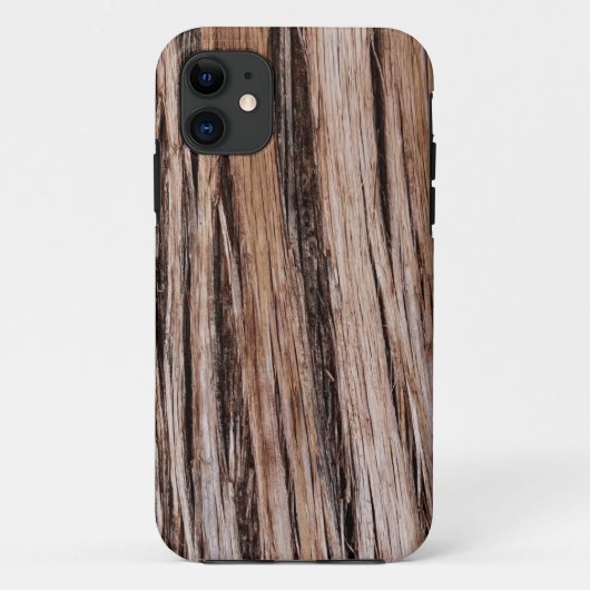 Rustieke cederschors natuur buitenpatroon Case-Mate iPhone case (Achterkant)