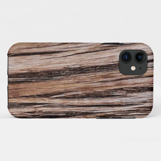 Rustieke cederschors natuur buitenpatroon Case-Mate iPhone case (Achterkant (horizontaal))