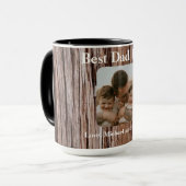 Rustieke cederschors, natuurlijke boom buiten patr mok (Voorkant links)