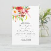  rustieke charme repetitie diner kaart (Staand voorkant)