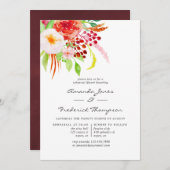  rustieke charme repetitie diner kaart (Voorkant / Achterkant)