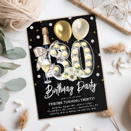 Rustieke Chic 30e Verjaardag Kaart