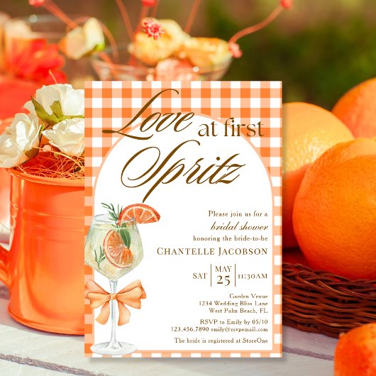 Rustieke Chic Love op het eerste Spritz Vrijgezell Kaart