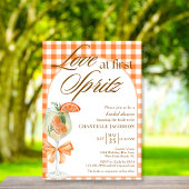 Rustieke Chic Love op het eerste Spritz Vrijgezell Kaart