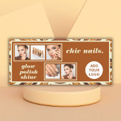 Rustieke Chic Photo Collage Nail Salon Gift Vouche