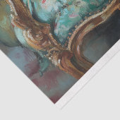 Rustieke Chic Trouwkippen Meubelen Decoupage Tissuepapier (Detail)