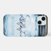 rustieke chic westerse jute customizebare metselwe iPhone 15 case (Achterkant horizontaal)