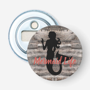 rustieke chic ZEEJONKVROUW ontwerpstijl   Button Flesopener