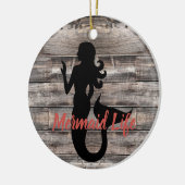 rustieke chic ZEEJONKVROUW ontwerpstijl | Keramisch Ornament (Links)