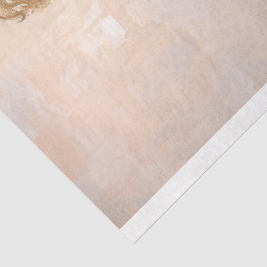 Rustieke Chique  Roze Pompoen Decoupage Tissuepapier (Detail)