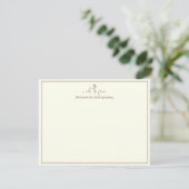 Rustieke chocolade paardenbloem briefkaart (Staand voorkant)