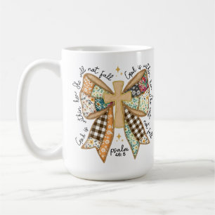 Rustieke Christelijke Kokette Strik God is in Haar Koffiemok