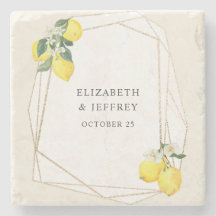 Rustieke citroen citrus boho zomer bruiloft